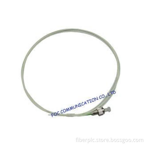 High Precision FC / APC Fiber Optic Pigtail Hytrel / Fiber